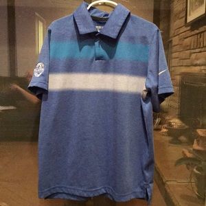 Youth boys Nike Golf Dri Fit shirt